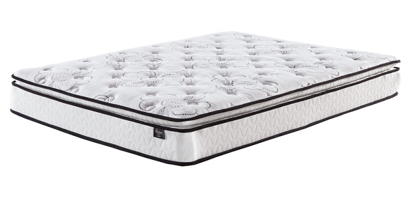 10 Inch Bonnell Pillow Top - White - California King Mattress-Washburn's Home Furnishings