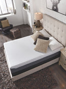 10 Inch Chime Elite - White/blue - California King Mattress-Washburn's Home Furnishings