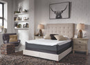 10 Inch Chime Elite - White/blue - California King Mattress-Washburn's Home Furnishings