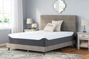 14 Inch Chime Elite - White/blue - California King Mattress-Washburn's Home Furnishings