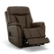 Flexsteel Atlas Fabric Power Lift Recliner w/Power Headrest & Lumbar in Walnut