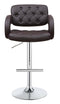 29" Adjustable Height Bar Stool - Brown-Washburn's Home Furnishings