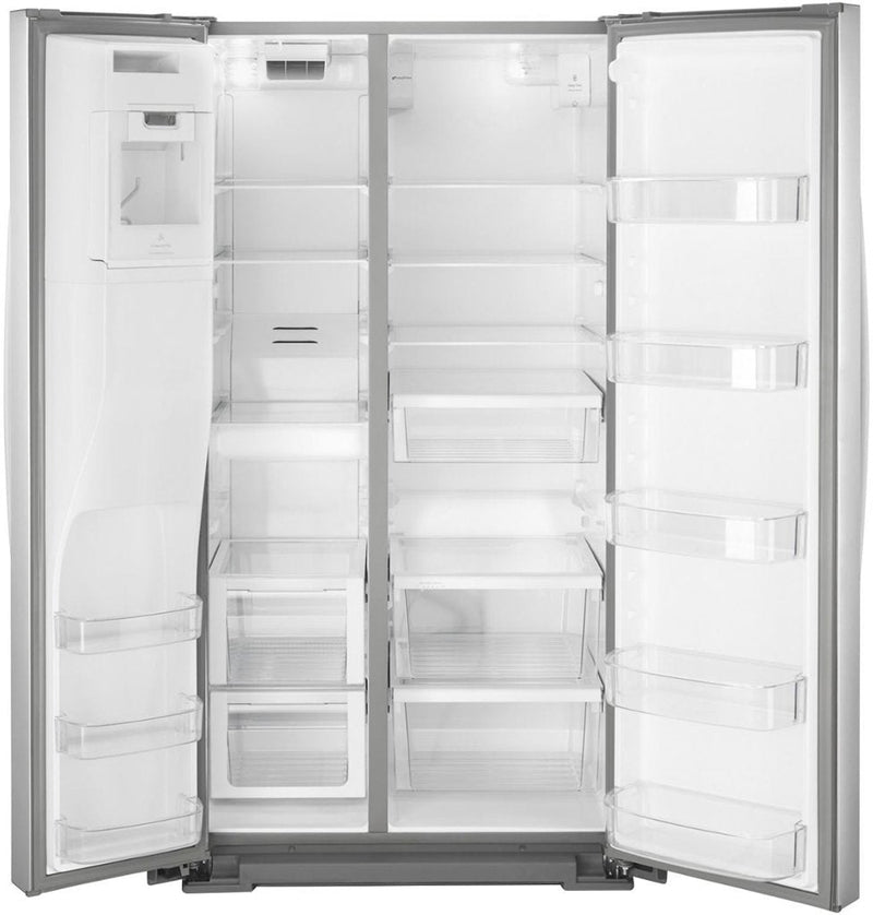 36-inch Wide Side-by-Side Refrigerator - 28 cu. ft.-Washburn's Home Furnishings