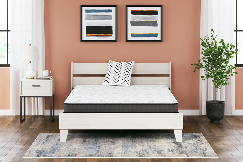 8 Inch Bonnell Hybrid - White - California King Mattress-Washburn's Home Furnishings