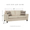 Abinger - Natural - Queen Sofa Sleeper-Washburn's Home Furnishings