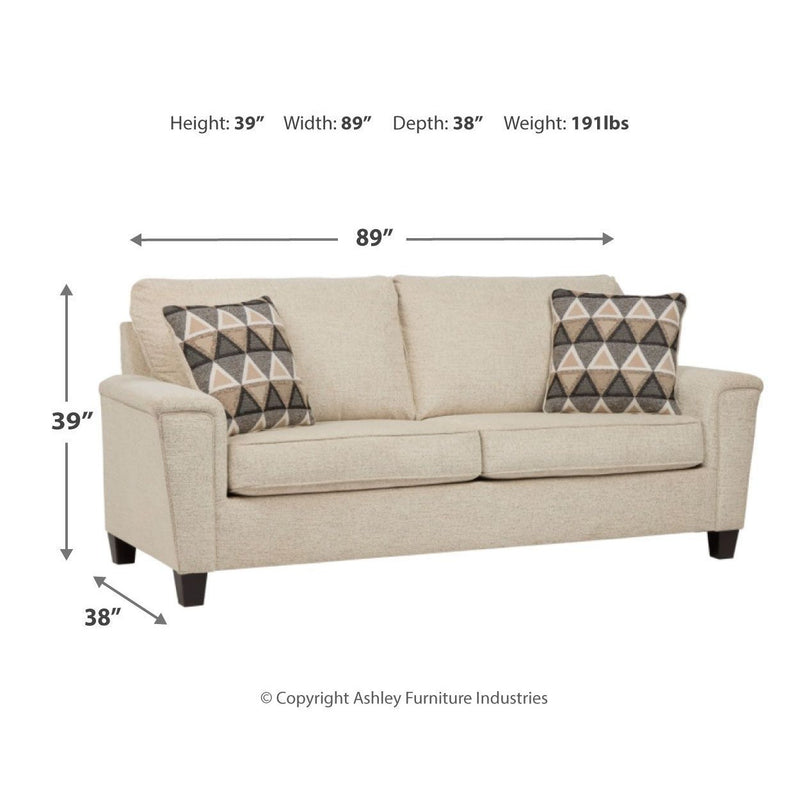 Abinger - Natural - Queen Sofa Sleeper-Washburn's Home Furnishings