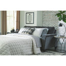 Abinger - Smoke - Queen Sofa Sleeper-Washburn's Home Furnishings