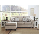 Abney - Driftwood - Sofa Chaise Queen Sleeper-Washburn's Home Furnishings