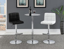 Adjustable Height Bar Stools - White (set Of 2)-Washburn's Home Furnishings