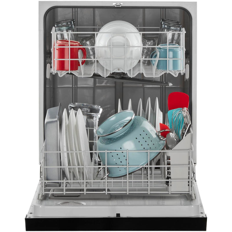 Amana 24" Dishwasher With Triple Filter Wash System In Stainless Steel-Washburn's Home Furnishings