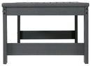 Amora - Charcoal Gray - Rectangular Cocktail Table-Washburn's Home Furnishings