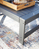 Amora - Charcoal Gray - Rectangular Cocktail Table-Washburn's Home Furnishings