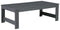 Amora - Charcoal Gray - Rectangular Cocktail Table-Washburn's Home Furnishings