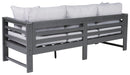 Amora - Charcoal Gray - Sofa With Cushion-Washburn's Home Furnishings