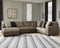 Ashley Abalone 3 Pc Sectional Right Sofa/Left Chaise-Washburn's Home Furnishings