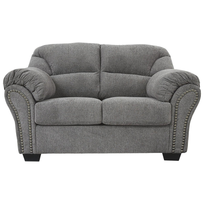 Allmaxx - Pewter - Loveseat-Washburn's Home Furnishings