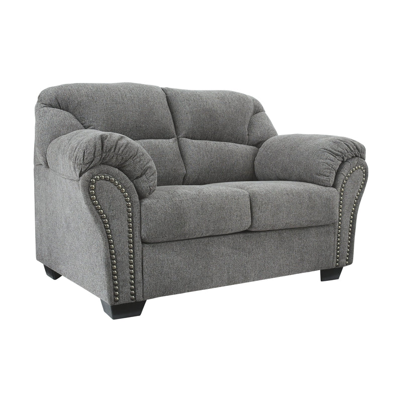 Allmaxx - Pewter - Loveseat-Washburn's Home Furnishings