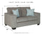 Ashley Altari Loveseat in Light Gray-Washburn's Home Furnishings