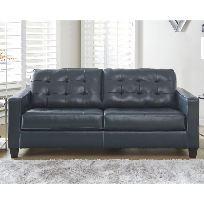 Altonbury - Blue - Queen Sofa Sleeper-Washburn's Home Furnishings