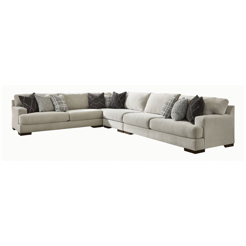 Artsie - Ash - Left Arm Facing Sofa 4 Pc Sectional-Washburn's Home Furnishings