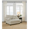 Ashley Asanti Chair & A Half w/Ottoman in Fog-Washburn's Home Furnishings