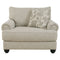 Asanti - Fog - Chair And A Half-Washburn's Home Furnishings