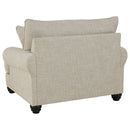 Asanti - Fog - Chair And A Half-Washburn's Home Furnishings