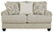 Ashley Asanti Loveseat in Fog-Washburn's Home Furnishings