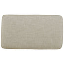 Ashley Asanti Ottoman in Fog-Washburn's Home Furnishings