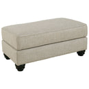 Asanti - Fog - Ottoman-Washburn's Home Furnishings