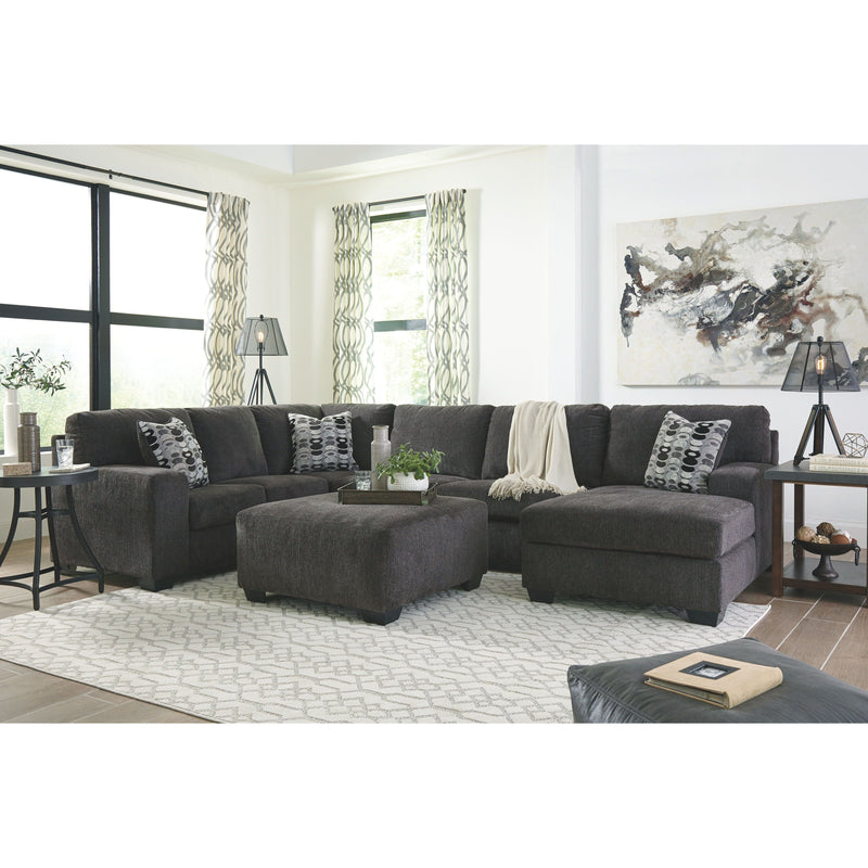 Ballinasloe - Smoke - Left Arm Facing Sofa 3 Pc Sectional-Washburn's Home Furnishings