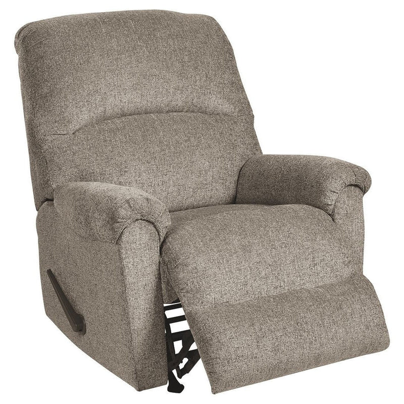 Ballinasloe - Platinum - Rocker Recliner-Washburn's Home Furnishings