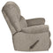 Ballinasloe - Platinum - Rocker Recliner-Washburn's Home Furnishings