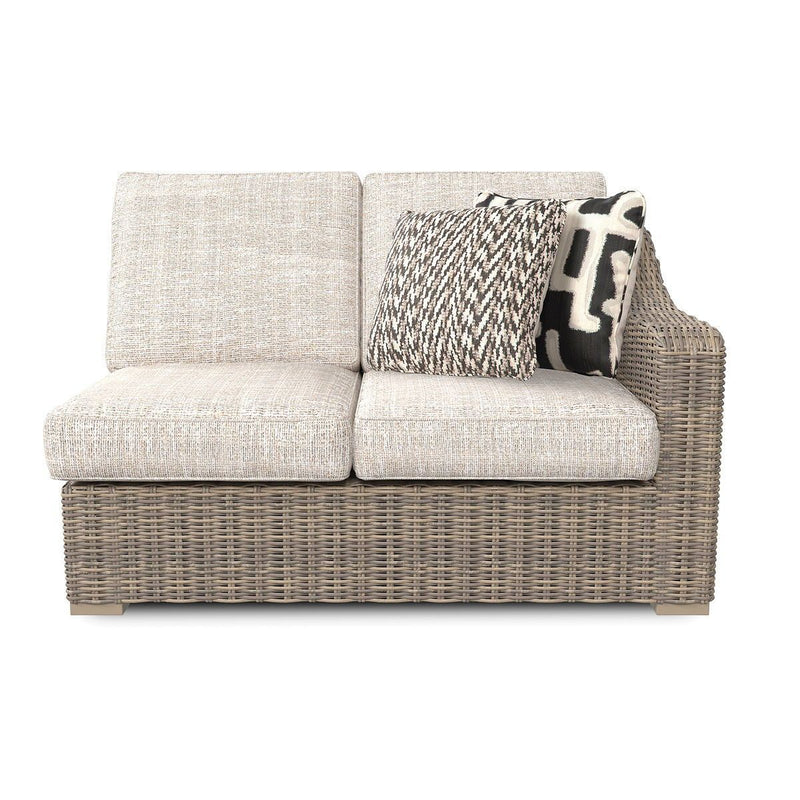 Beachcroft - Beige - RAF/LAF Loveseat w/CUSH-Washburn's Home Furnishings