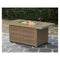 Ashley Beachcroft Outdoor Fire Pit Table-Washburn's Home Furnishings