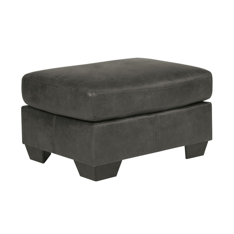 Ashley Bladen Chair & Ottoman in Slate-Washburn's Home Furnishings