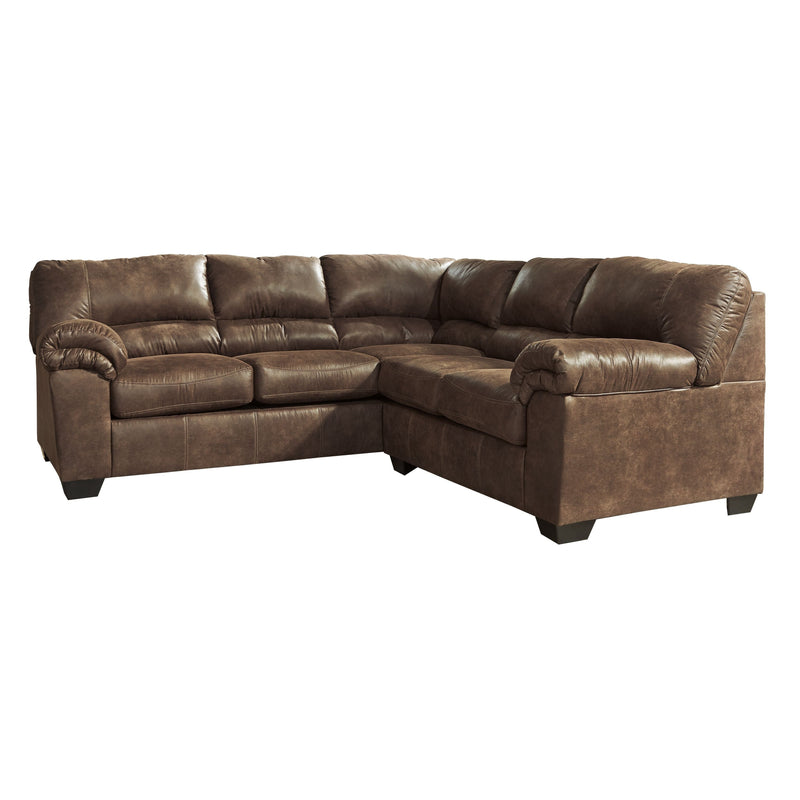 Ashley Bladen Left Sofa, Right Loveseat 2 Piece Sectional in Coffee-Washburn's Home Furnishings