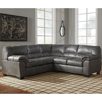 Bladen - Slate - Left Arm Facing Sofa 2 Pc Sectional-Washburn's Home Furnishings