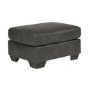 Ashley Bladen Ottoman in Slate-Washburn's Home Furnishings