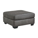 Bladen - Slate - Oversized Accent Ottoman-Washburn's Home Furnishings