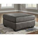 Bladen - Slate - Oversized Accent Ottoman-Washburn's Home Furnishings