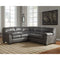 Bladen - Slate - Left Arm Facing Loveseat 2 Pc Sectional-Washburn's Home Furnishings