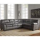 Bladen - Slate - Left Arm Facing Loveseat 3 Pc Sectional-Washburn's Home Furnishings