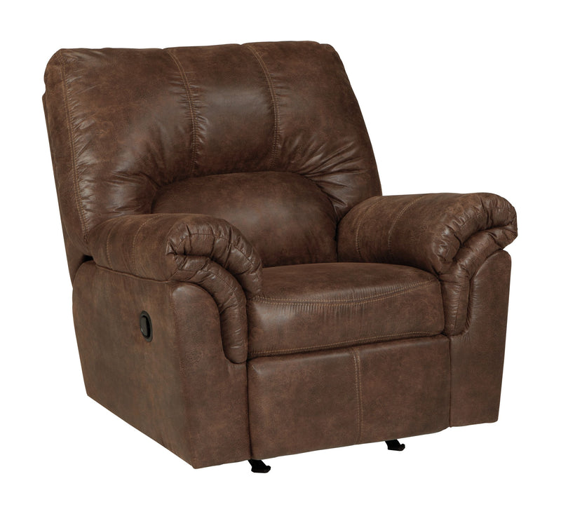 Ashley Bladen Rocker Recliner in Coffee-Washburn's Home Furnishings