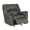 Ashley Bladen Rocker Recliner in Slate-Washburn's Home Furnishings