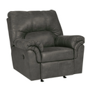 Ashley Bladen Rocker Recliner in Slate-Washburn's Home Furnishings