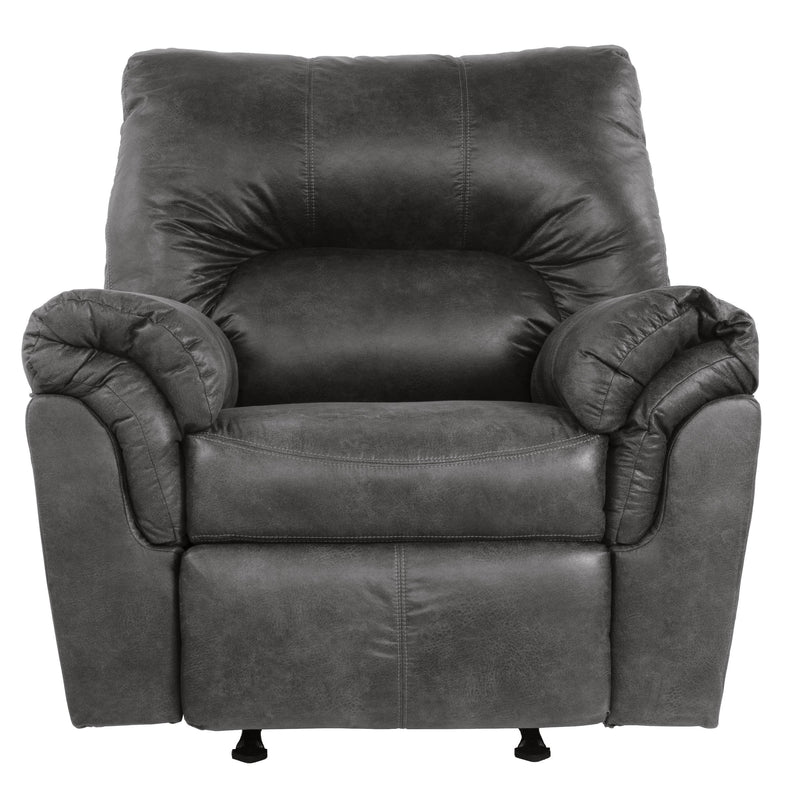 Ashley Bladen Rocker Recliner in Slate-Washburn's Home Furnishings