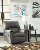 Ashley Bladen Rocker Recliner in Slate-Washburn's Home Furnishings