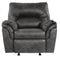 Ashley Bladen Rocker Recliner in Slate-Washburn's Home Furnishings