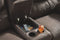 Ashley Boxberg Double Reclining Loveseat w/Console in Dark Brown-Washburn's Home Furnishings